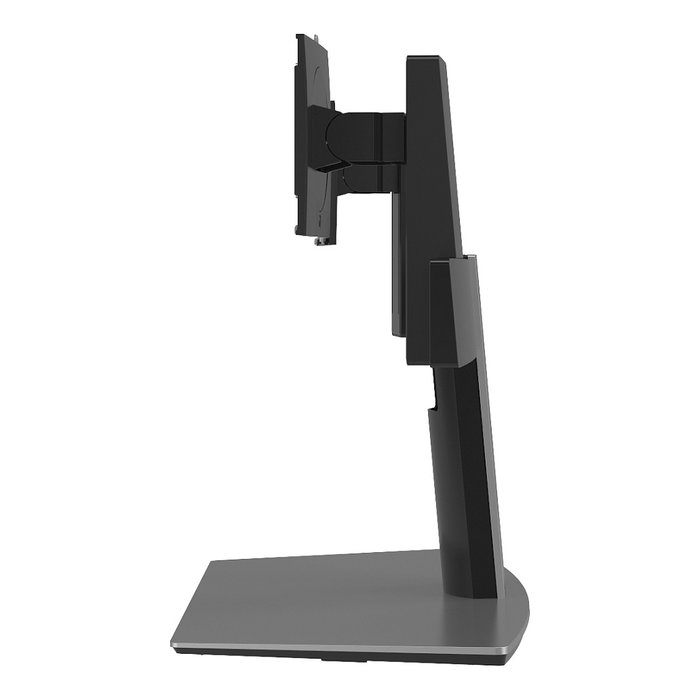 DELL Soporte para Dos Monitores MDS19 - Soporte Dual Ajustable en Altura para Monitores de 19" a 27" (6kg, VESA 100x100), Aluminio y Negro