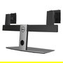 DELL Soporte para Dos Monitores MDS19 - Soporte Dual Ajustable en Altura para Monitores de 19" a 27" (6kg, VESA 100x100), Aluminio y Negro