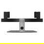 DELL Soporte para Dos Monitores MDS19 - Soporte Dual Ajustable en Altura para Monitores de 19" a 27" (6kg, VESA 100x100), Aluminio y Negro