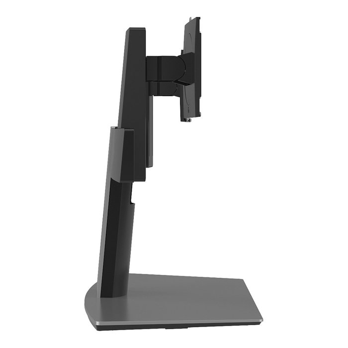 DELL Soporte para Dos Monitores MDS19 - Soporte Dual Ajustable en Altura para Monitores de 19" a 27" (6kg, VESA 100x100), Aluminio y Negro