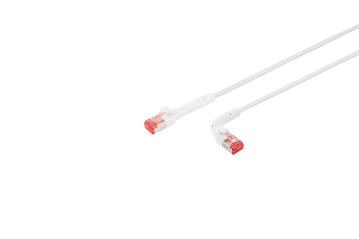 Lanview Cable de Parcheo CAT6A U/FTP 3m Blanco con Bota Flexible y Libre de Halógenos (LSZH)