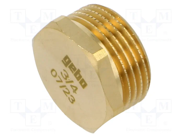 GEBO Conector Tapón Hexagonal G 3/4 Pulgadas Externo GEBO Conector Tapón Hexagonal G 3/4 Pulgadas Externo