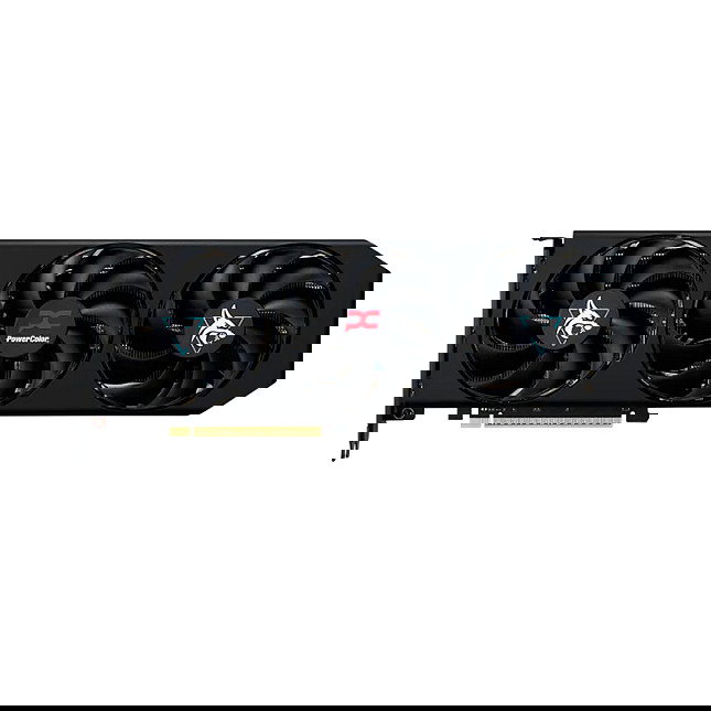 PowerColor RX 9060 XT 8GB GDDR6 Radeon Hellhound OC 3 Fan Tarjeta Gráfica