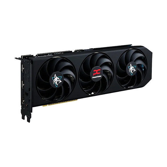 PowerColor RX 9060 XT 8GB GDDR6 Radeon Hellhound OC 3 Fan Tarjeta Gráfica