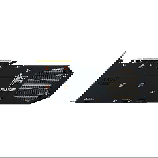 PowerColor RX 9060 XT 8GB GDDR6 Radeon Hellhound OC 3 Fan Tarjeta Gráfica