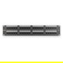 DIGITUS Patchpanel 2HE 48-Port Cat6 RJ-45 Montaje en Bastidor Negro