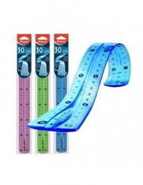 Maped Regla Twist'N Flex Irrompible Decorada 30 cm Colores Surtidos