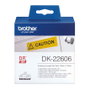 Brother DK-22606 Cinta Continua Amarilla 62mm x 15,24m