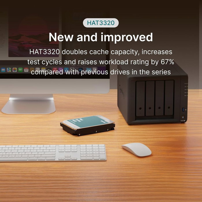 Synology HAT3320-8T Plus Series 8TB 3.5-inch SATA III