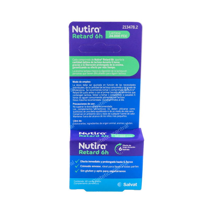 NUTIRA Retard 6H 40 Comp Lib Prolon