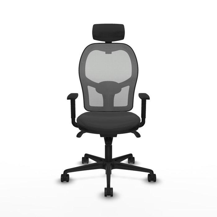 PIQUERAS Y CRESPO Silla de oficina Jorquera con mecanismo Sincro, gris PIQUERAS Y CRESPO Silla de oficina Jorquera con mecanismo Sincro, gris