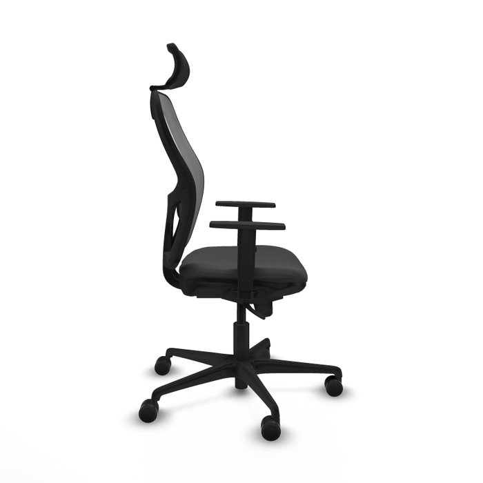 PIQUERAS Y CRESPO Silla de oficina Jorquera con mecanismo Sincro, gris PIQUERAS Y CRESPO Silla de oficina Jorquera con mecanismo Sincro, gris