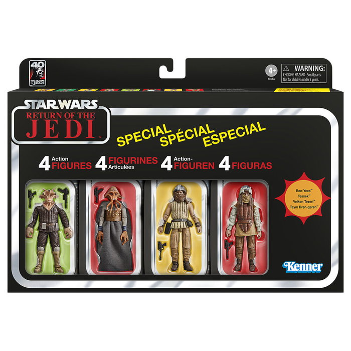Hasbro Star Wars The Vintage Collection Pack de 4 Figuras Jabba's Court Denizens