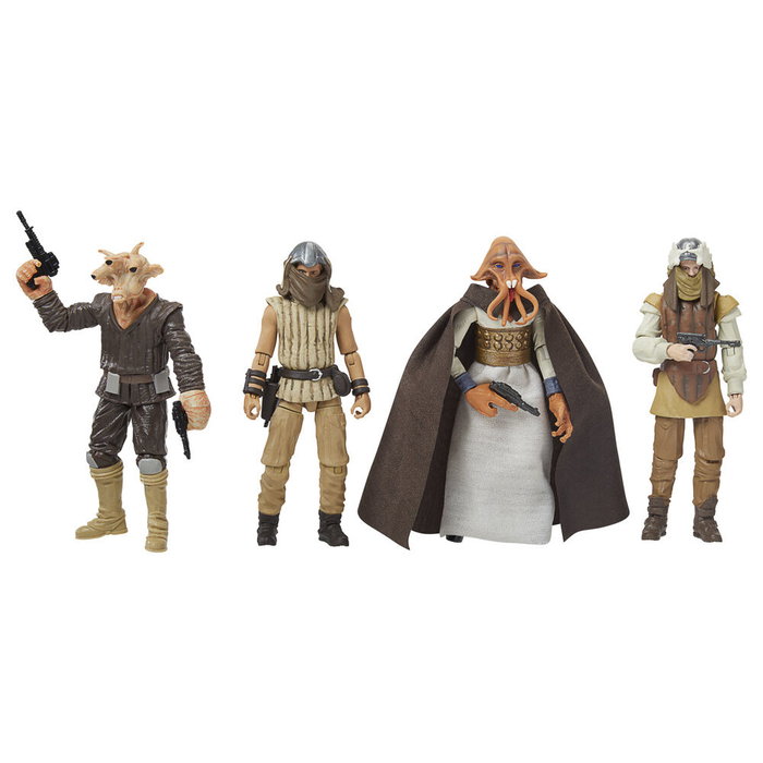 Hasbro Star Wars The Vintage Collection Pack de 4 Figuras Jabba's Court Denizens