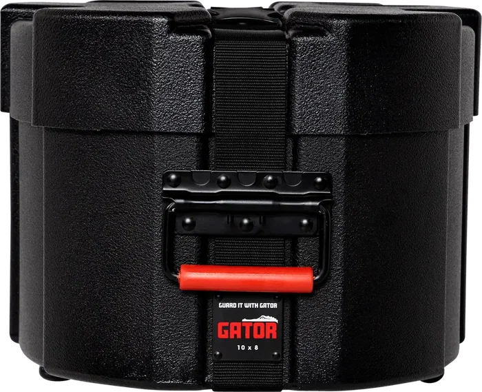 Gator Estuche para Tom 10" x 08" Negro Plástico Moldeado Terciopelo 2.36kg GC-1008 Gator Estuche para Tom 10" x 08" Negro Plástico Moldeado Terciopelo 2.36kg GC-1008