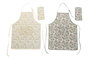 DKD Home Decor Set de 2 Delantales de Algodón IVY&amp;DAISY 2022 Surtido