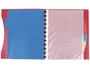 Liderpapel Carpeta A4 con 40 fundas intercambiables y 5 separadores Rojo