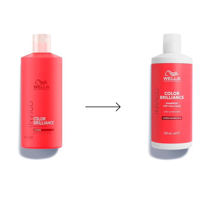 Wella Professionals Invigo Color Brilliance Champú Protector del Color Cabellos Gruesos 500 ml