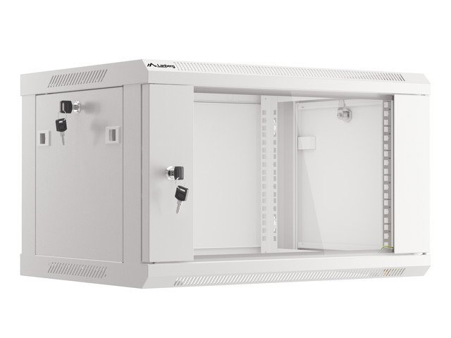 Lanberg Armario Rack 6U 600x450 Gris WF01-6406-10S