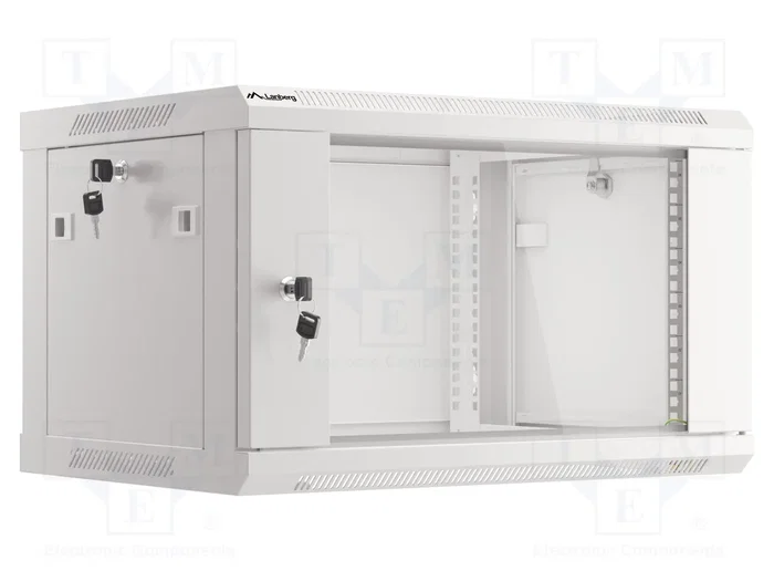 Lanberg Armario Rack 19 Pulgadas 6U 600x450 Gris