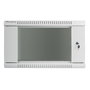 Lanberg Armario Rack 19 Pulgadas 6 Unidades 600x450mm Gris