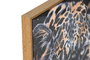 DKD Home Decor Cuadro Lienzo Leopardo Lacado Pack de 2