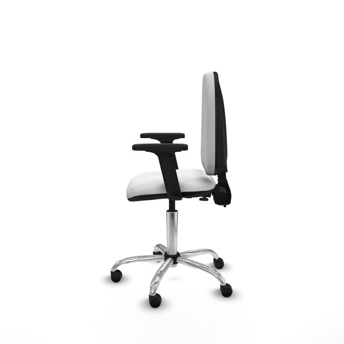 PIQUERAS Y CRESPO Silla de oficina Aýna en Blanco con Brazos 2D PIQUERAS Y CRESPO Silla de oficina Aýna en Blanco con Brazos 2D