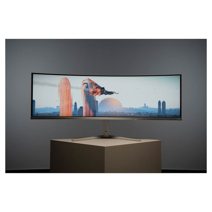 Philips Evnia 49M2C8900 Monitor Gaming Curvo 124.3 cm (48.9") QD-OLED Dual QHD 5120x1440 240Hz 0.03ms HDR 400 True Black G-Sync FreeSync Premium Pro Blanco
