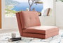 DKD Home Decor Sofá Cama Scandi Coral 76 x 60 x 70 cm