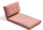 DKD Home Decor Sofá Cama Scandi Coral 76 x 60 x 70 cm