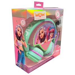 WOW GENERATION Auriculares Inalambricos Bluetooth para Niña con Microfono Incorporado Efecto WOW