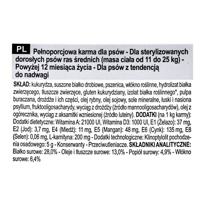 Royal Canin Adult Sterilised Medium 12kg Royal Canin Adult Sterilised Medium 12kg