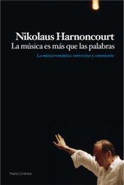 PAIDOS La música es más que las palabras, Nikolaus Harnoncourt