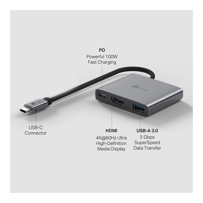 TP-Link HUB UH6120C USB-C 3-Port Hub