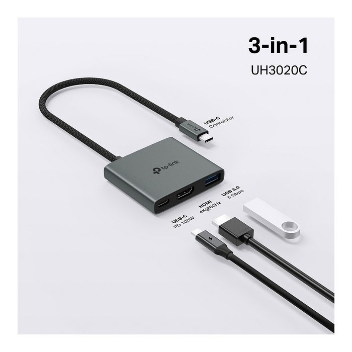 TP-Link HUB UH6120C USB-C 3-Port Hub