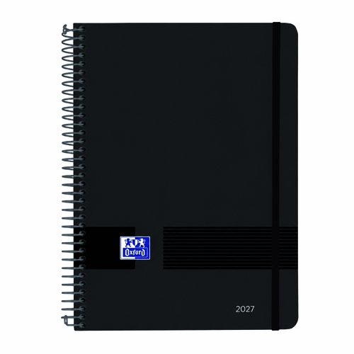 Oxford Agenda Anual 2027 Live&Go Black A5 Negro Oxford Agenda Anual 2027 Live&Go Black A5 Negro