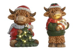 DKD Home Decor Figura Navidad Tradicional Multicolor 19 x 38 x 22.5 cm (2 Unidades)