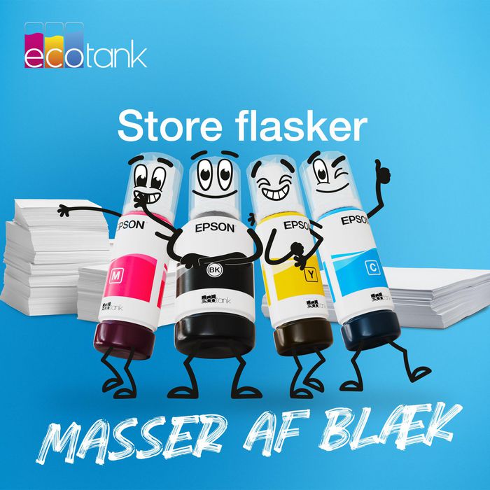 Epson Multipack de Tintas EcoTank 113 (C13T06B640) - Negro, Cian, Magenta, Amarillo