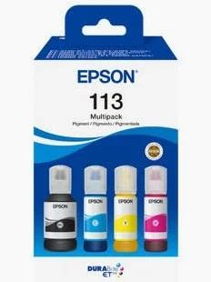 Epson Multipack EcoTank 113 C13T06B640 (Negro, Cian, Magenta, Amarillo)