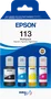 Epson Multipack de tinta EcoTank 113 (C13T06B640) - Negro, Cian, Magenta, Amarillo