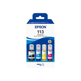 Epson Multipack EcoTank 113 C13T06B640 (Negro, Cian, Magenta, Amarillo)