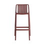 Taburete Granate Polipropileno Exterior 52 X 55 X 100 cm (Set de 4)