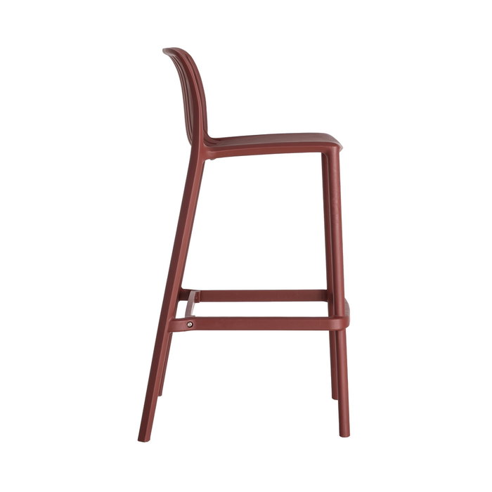 Taburete Granate Polipropileno Exterior 52 X 55 X 100 cm (Set de 4)