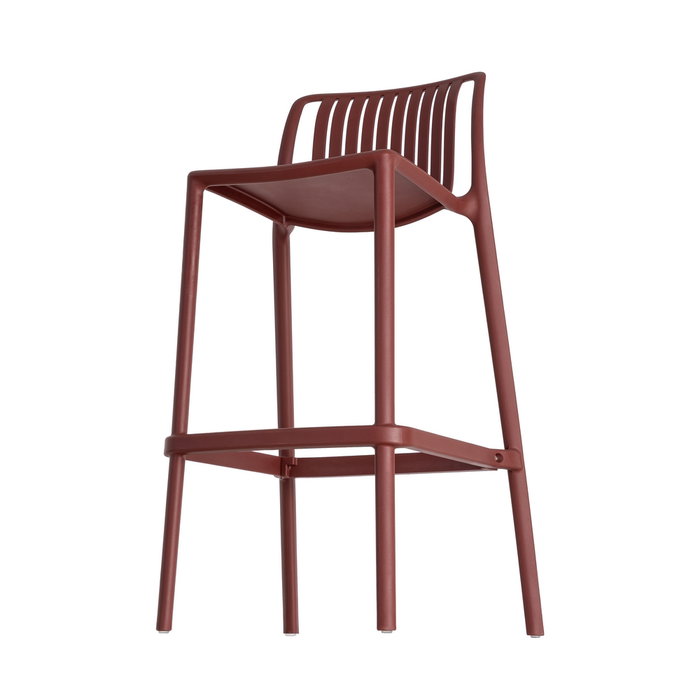 Taburete Granate Polipropileno Exterior 52 X 55 X 100 cm (Set de 4)