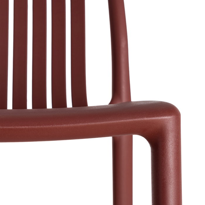 Taburete Granate Polipropileno Exterior 52 X 55 X 100 cm (Set de 4)