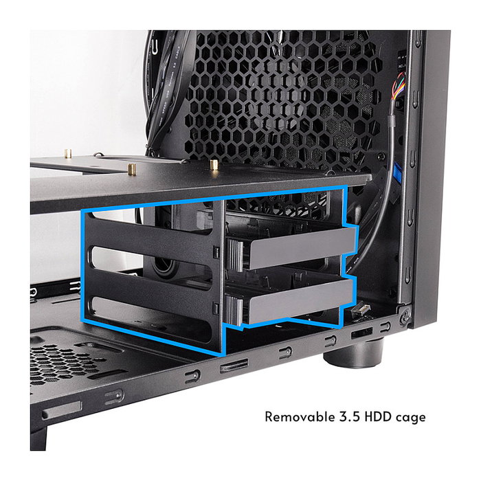 Chieftec The Cube 3.2 CI-03B-OP Caja PC Cubo Negro micro ATX Mini-ATX con USB Tipo C Chieftec The Cube 3.2 CI-03B-OP Caja PC Cubo Negro micro ATX Mini-ATX con USB Tipo C
