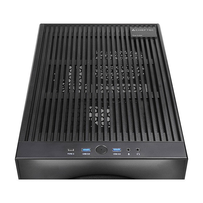 Chieftec The Cube 3.2 CI-03B-OP Caja PC Cubo Negro micro ATX Mini-ATX con USB Tipo C Chieftec The Cube 3.2 CI-03B-OP Caja PC Cubo Negro micro ATX Mini-ATX con USB Tipo C