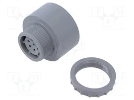 WERMA Señalizador acústico zumbador 230VAC gris