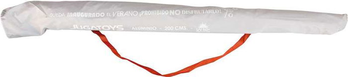 JugaToys Sombrilla de Aluminio Amarilla de 240 cm JugaToys Sombrilla de Aluminio Amarilla de 240 cm