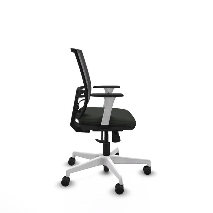 PIQUERAS Y CRESPO Silla de oficina Yunquera con mecanismo Sincro color Negro PIQUERAS Y CRESPO Silla de oficina Yunquera con mecanismo Sincro color Negro